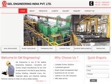 Tablet Screenshot of gelengg.com